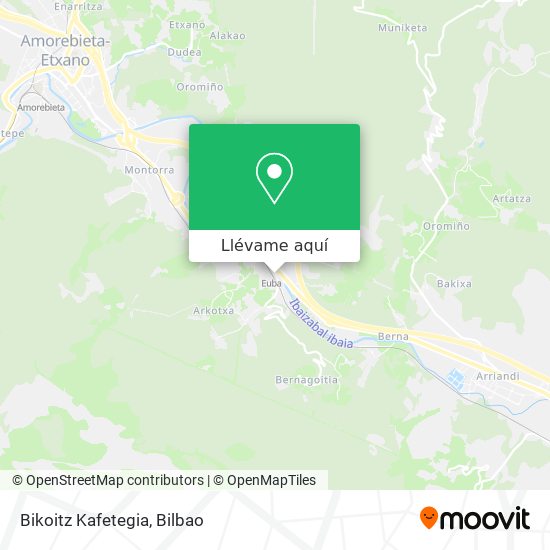 Mapa Bikoitz Kafetegia