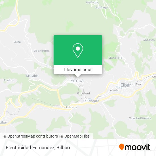 Mapa Electricidad Fernandez