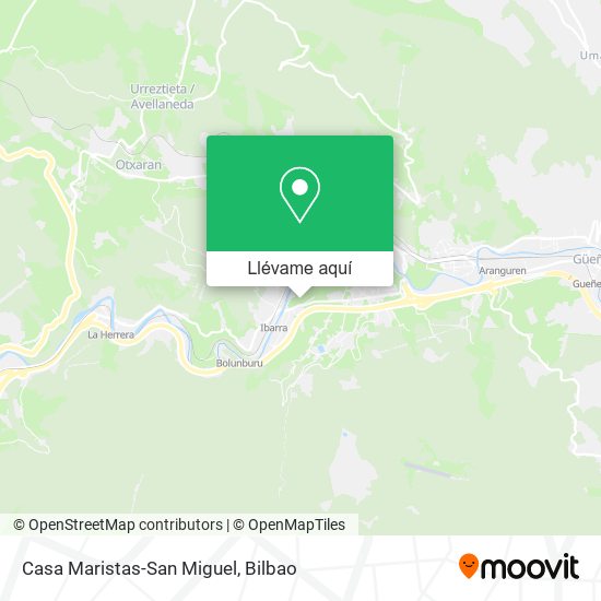 Mapa Casa Maristas-San Miguel