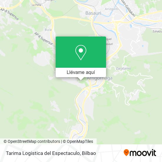 Mapa Tarima Logistica del Espectaculo