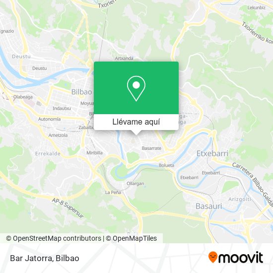 Mapa Bar Jatorra