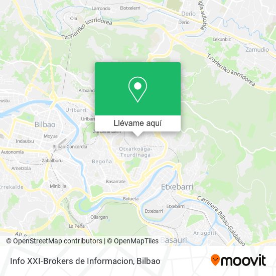 Mapa Info XXI-Brokers de Informacion