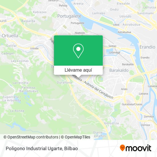 Mapa Poligono Industrial Ugarte