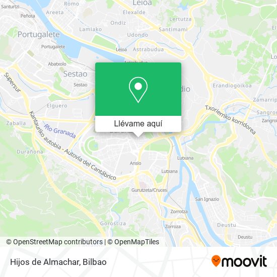 Mapa Hijos de Almachar