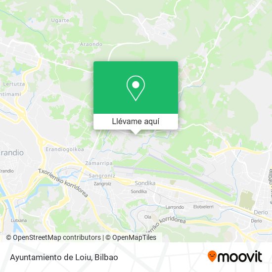 Mapa Ayuntamiento de Loiu