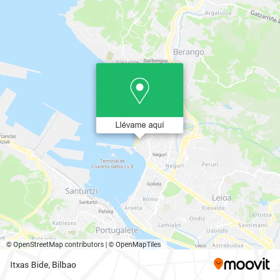 Mapa Itxas Bide