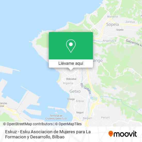 Mapa Eskuz - Esku Asociacion de Mujeres para La Formacion y Desarrollo