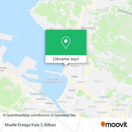 Mapa Muelle Ereaga Kaia 3