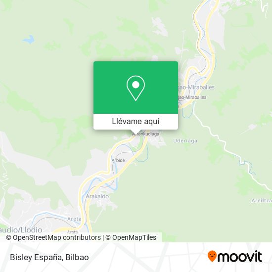 Mapa Bisley España