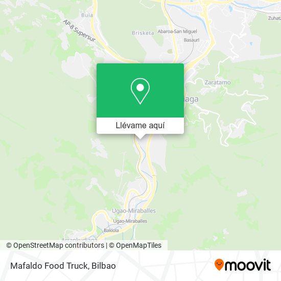 Mapa Mafaldo Food Truck