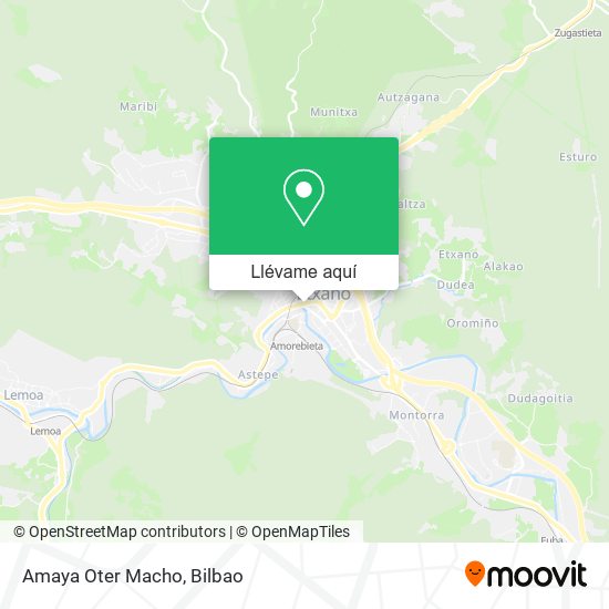 Mapa Amaya Oter Macho