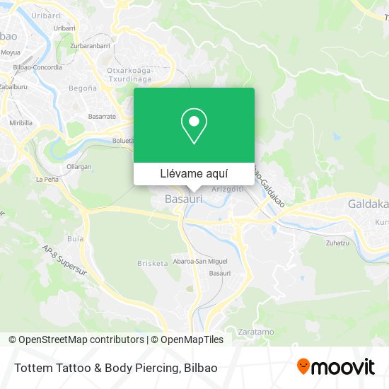 Mapa Tottem Tattoo & Body Piercing