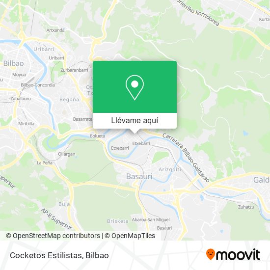 Mapa Cocketos Estilistas