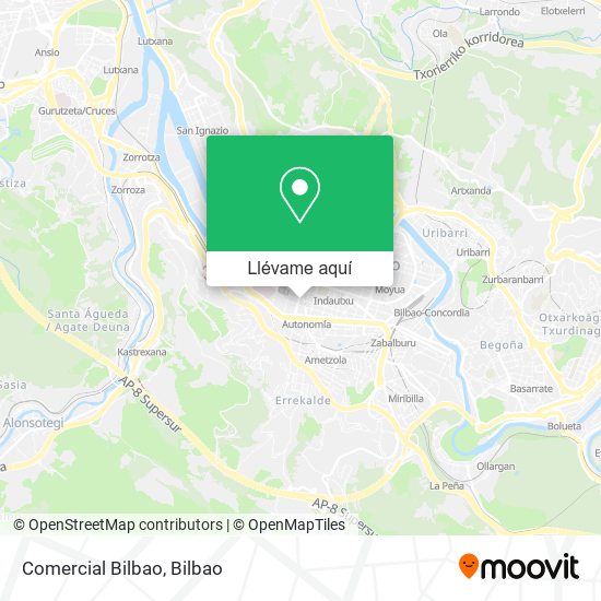 Mapa Comercial Bilbao