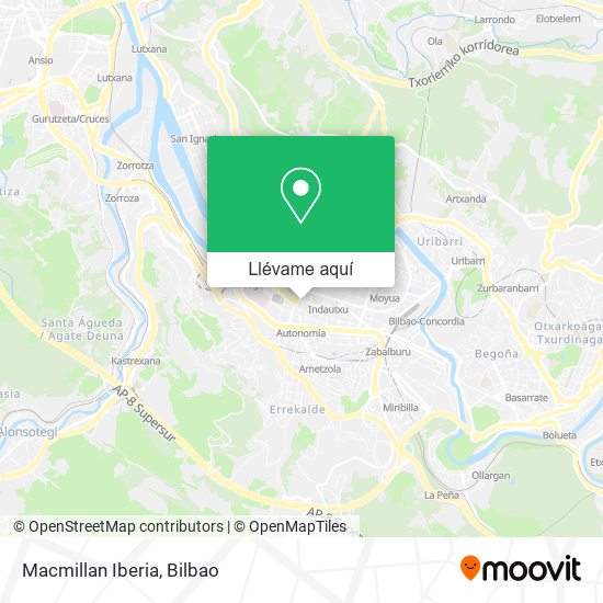 Mapa Macmillan Iberia