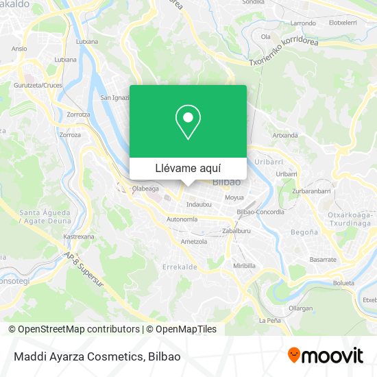 Mapa Maddi Ayarza Cosmetics