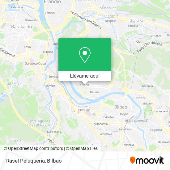 Mapa Rasel Peluqueria