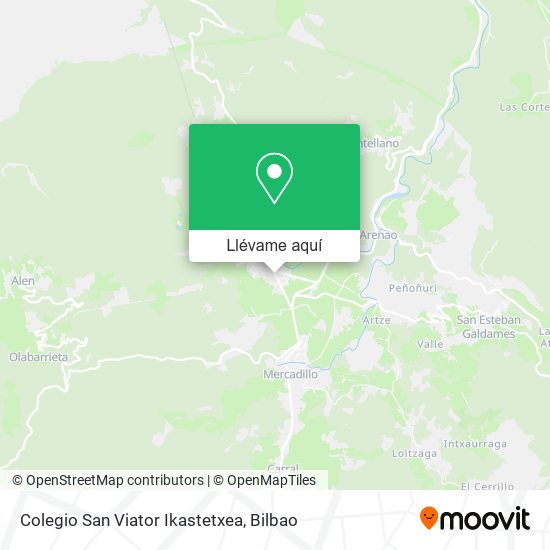 Mapa Colegio San Viator Ikastetxea