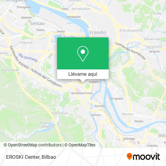 Mapa EROSKI Center