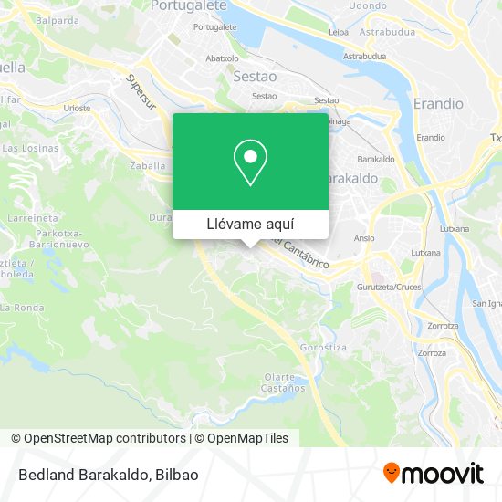 Mapa Bedland Barakaldo