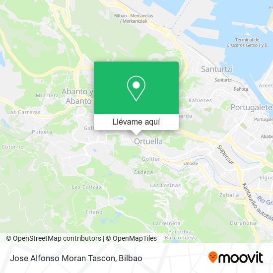 Mapa Jose Alfonso Moran Tascon