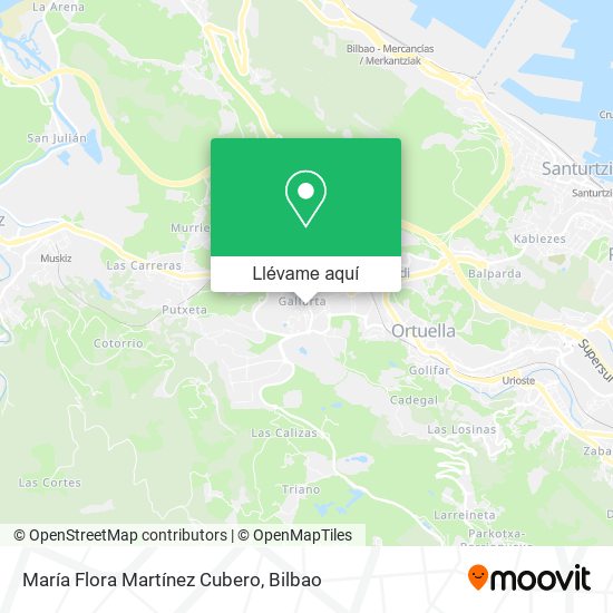 Mapa María Flora Martínez Cubero