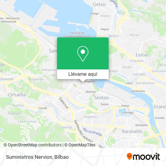 Mapa Suministros Nervion