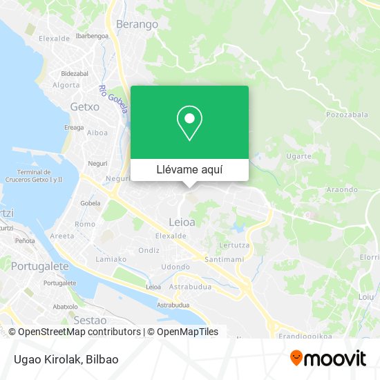 Mapa Ugao Kirolak