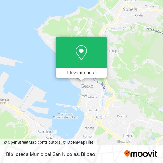 Mapa Biblioteca Municipal San Nicolas