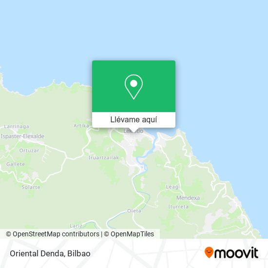 Mapa Oriental Denda