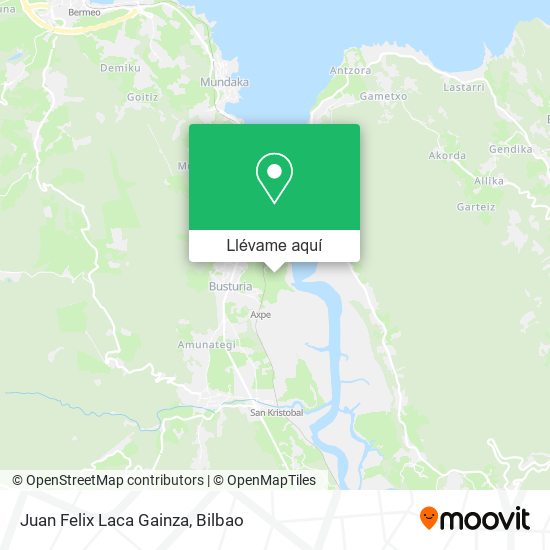 Mapa Juan Felix Laca Gainza