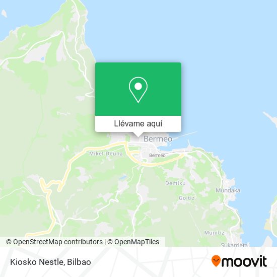 Mapa Kiosko Nestle