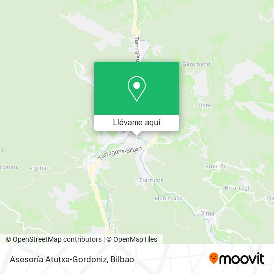 Mapa Asesoría Atutxa-Gordoniz