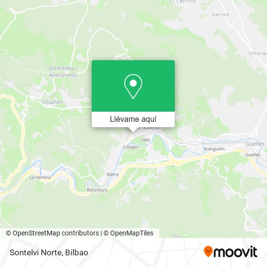 Mapa Sontelvi Norte