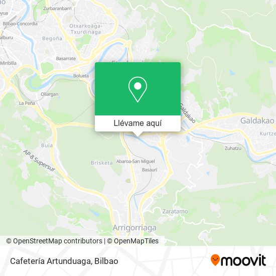 Mapa Cafetería Artunduaga