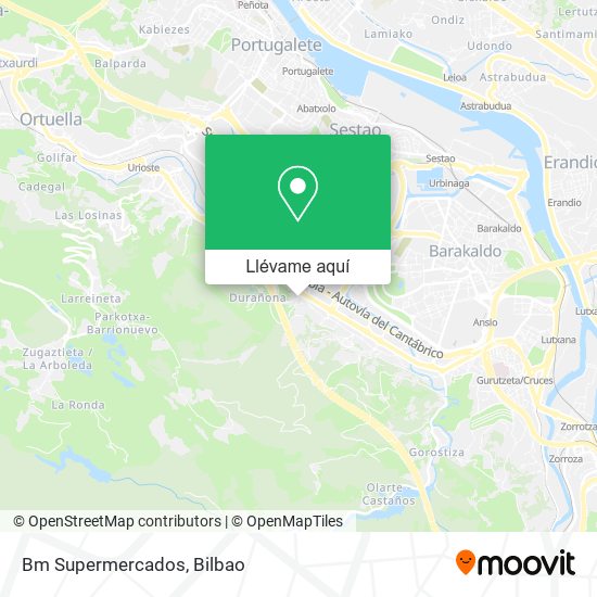 Mapa Bm Supermercados