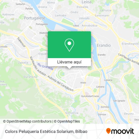 Mapa Colors Peluquería Estética Solarium