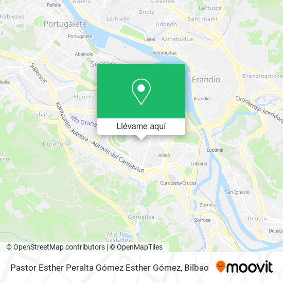 Mapa Pastor Esther Peralta Gómez Esther Gómez