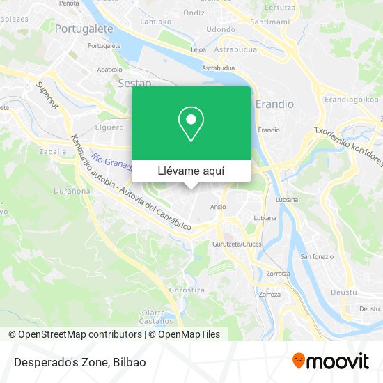 Mapa Desperado's Zone