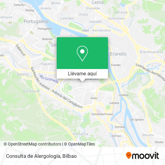 Mapa Consulta de Alergología