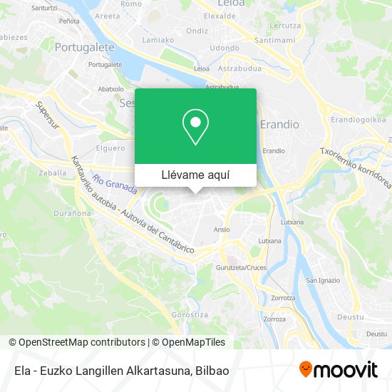 Mapa Ela - Euzko Langillen Alkartasuna