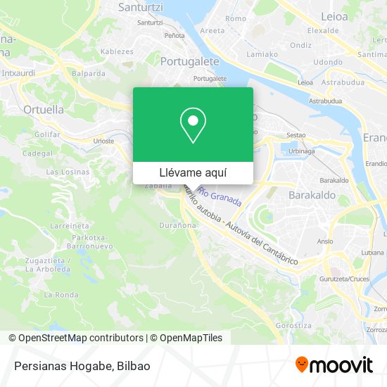 Mapa Persianas Hogabe