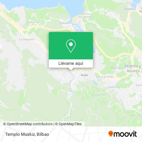 Mapa Templo Muskiz