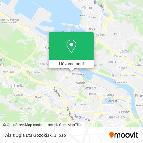 Mapa Alaiz Ogia Eta Gozokiak