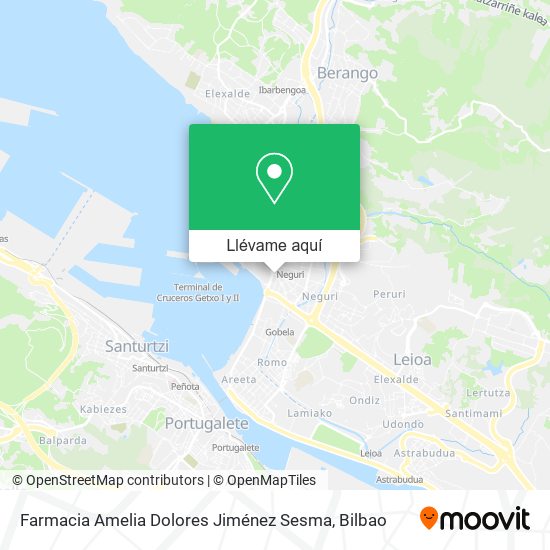 Mapa Farmacia Amelia Dolores Jiménez Sesma