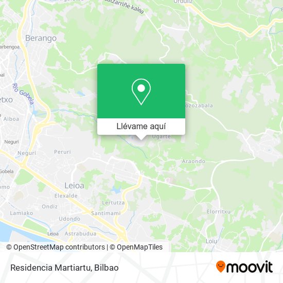 Mapa Residencia Martiartu