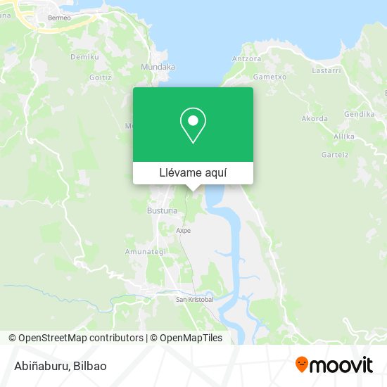 Mapa Abiñaburu