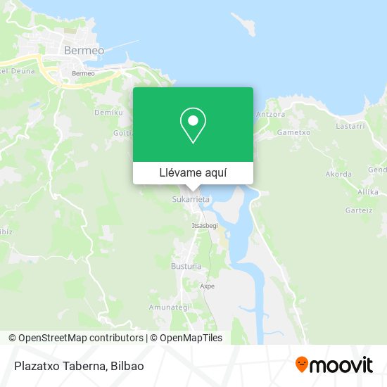 Mapa Plazatxo Taberna