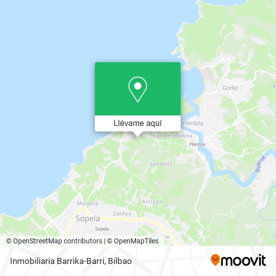 Mapa Inmobiliaria Barrika-Barri