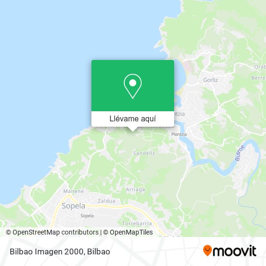 Mapa Bilbao Imagen 2000
